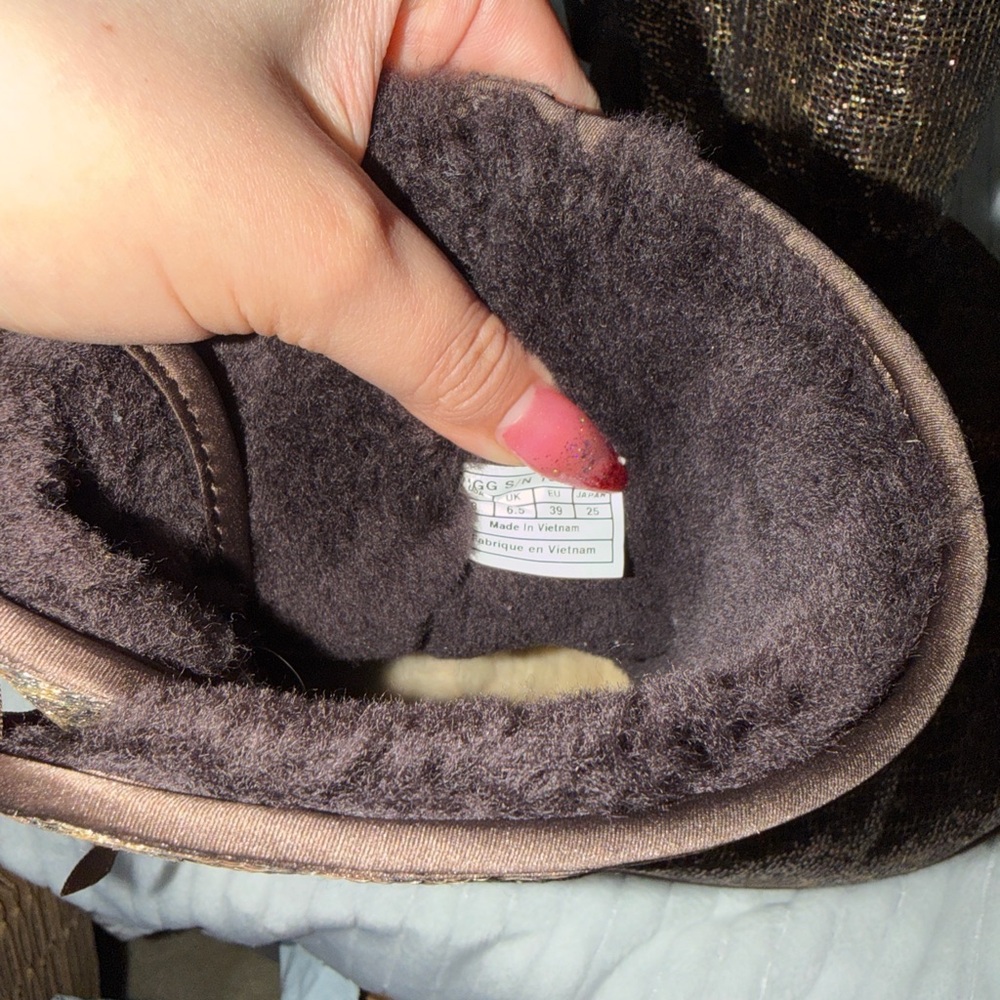 UGG Bailey Bow Glitter Winter Boots - Picture 5 of 7